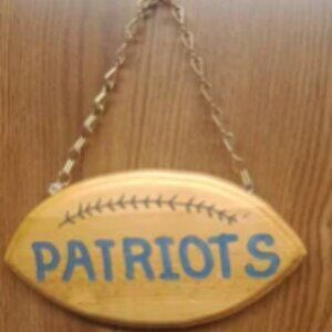 Patriots Football Wall Decor